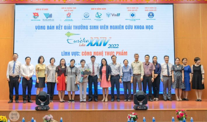 Kết quả vòng Bán kết Giải thưởng sinh viên nghiên cứu khoa học Euréka lần thứ 24 năm 2022